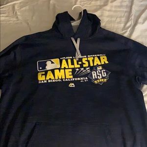 San Diego ASF Authentic dugout sweatshirt